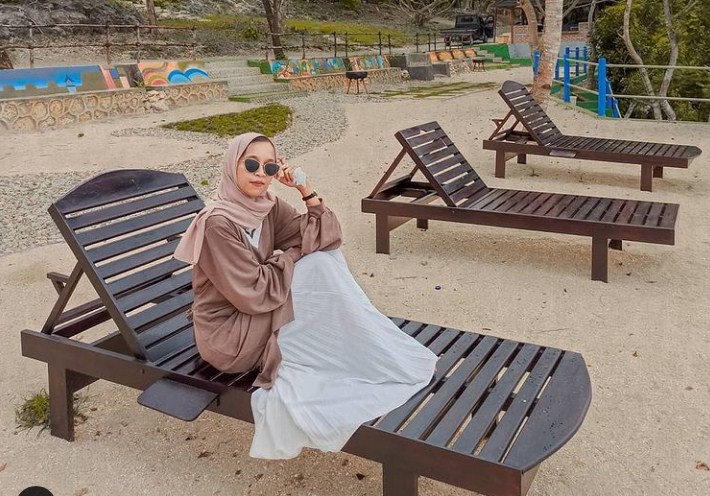 Fasilitas di Pantai Nirwana Fasilitas di Pantai Nirwana